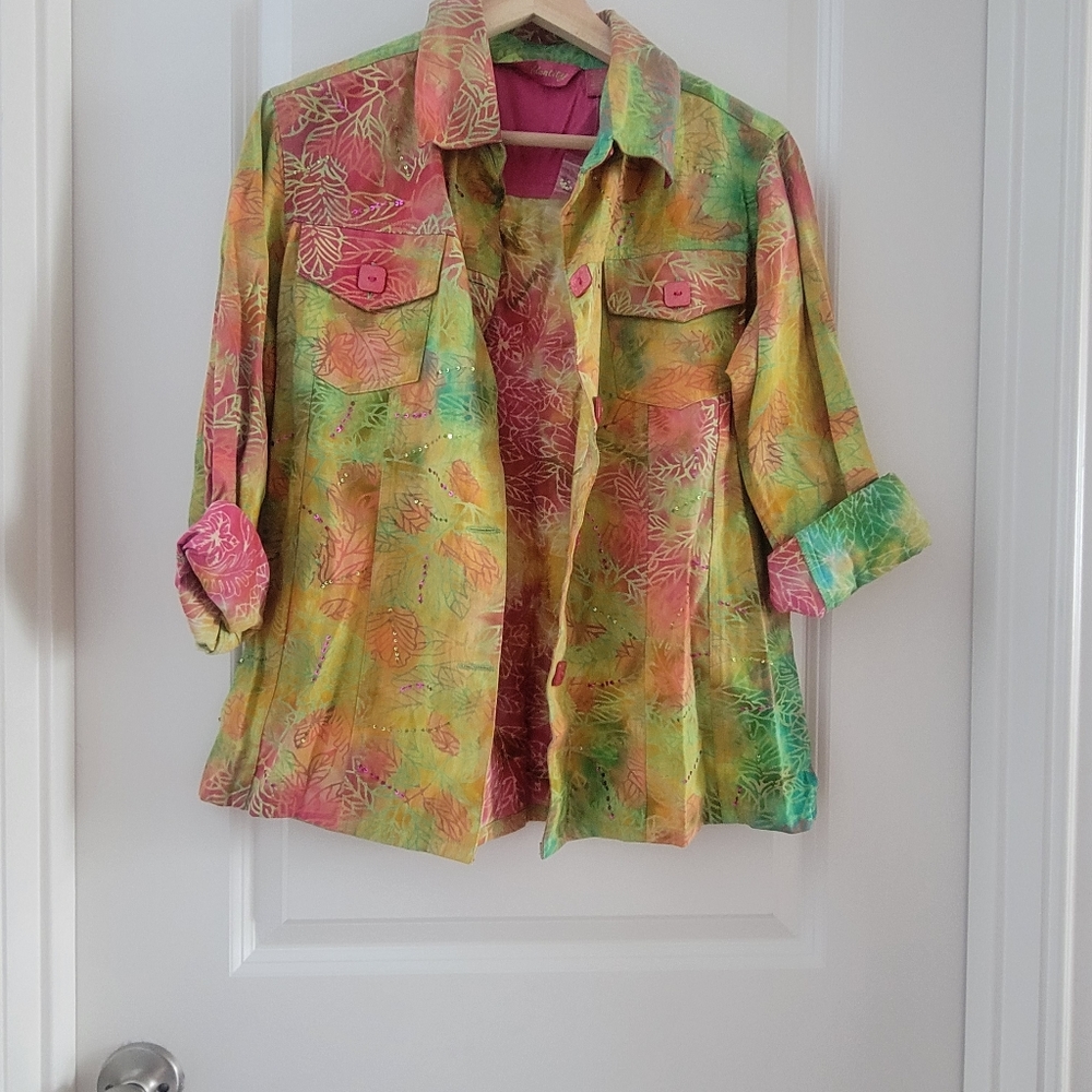 Funky button up jacket